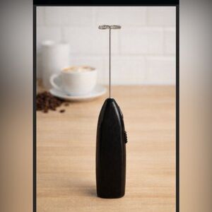 Black Handheld Milk Frother new